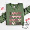 I Love You Cute Heart Happy Valentines Shirt Gift For Couple