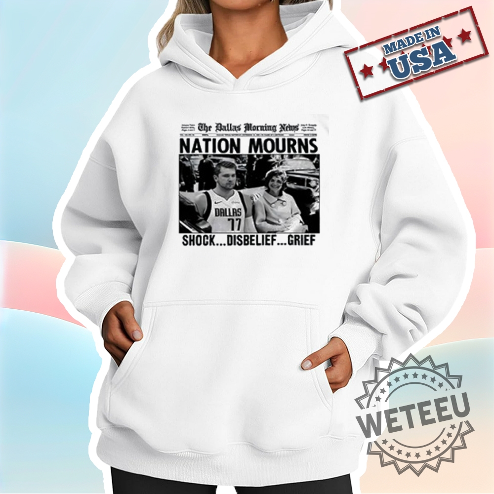 Luka Doncic Nation Mourns Shock Disbelief Grief Tshirt 4 Luka Doncic Nation Mourns Shock Disbelief Grief T-shirt