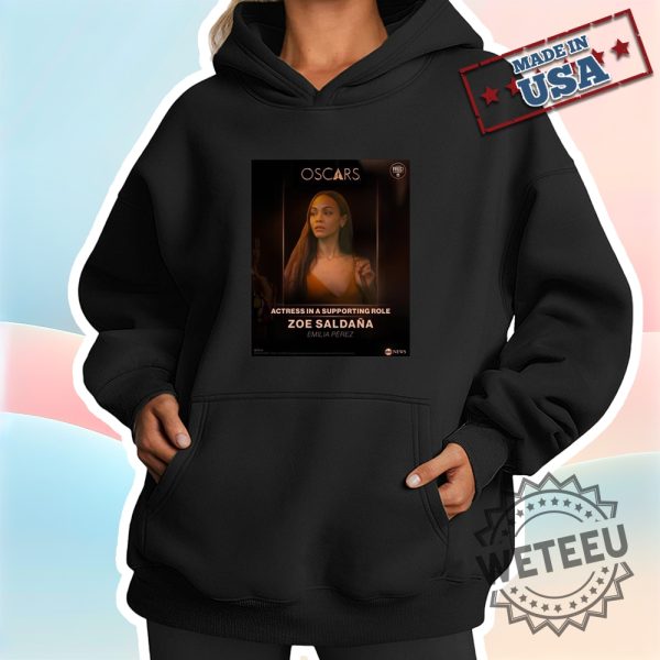 Official-Poster-Zoe-Saldana-Wins-The-Oscar-97Th-Academy-Award-For-Actress-In-A-Supporting-Role-In-Emilia-Perez-Tshirt-weteeu_2