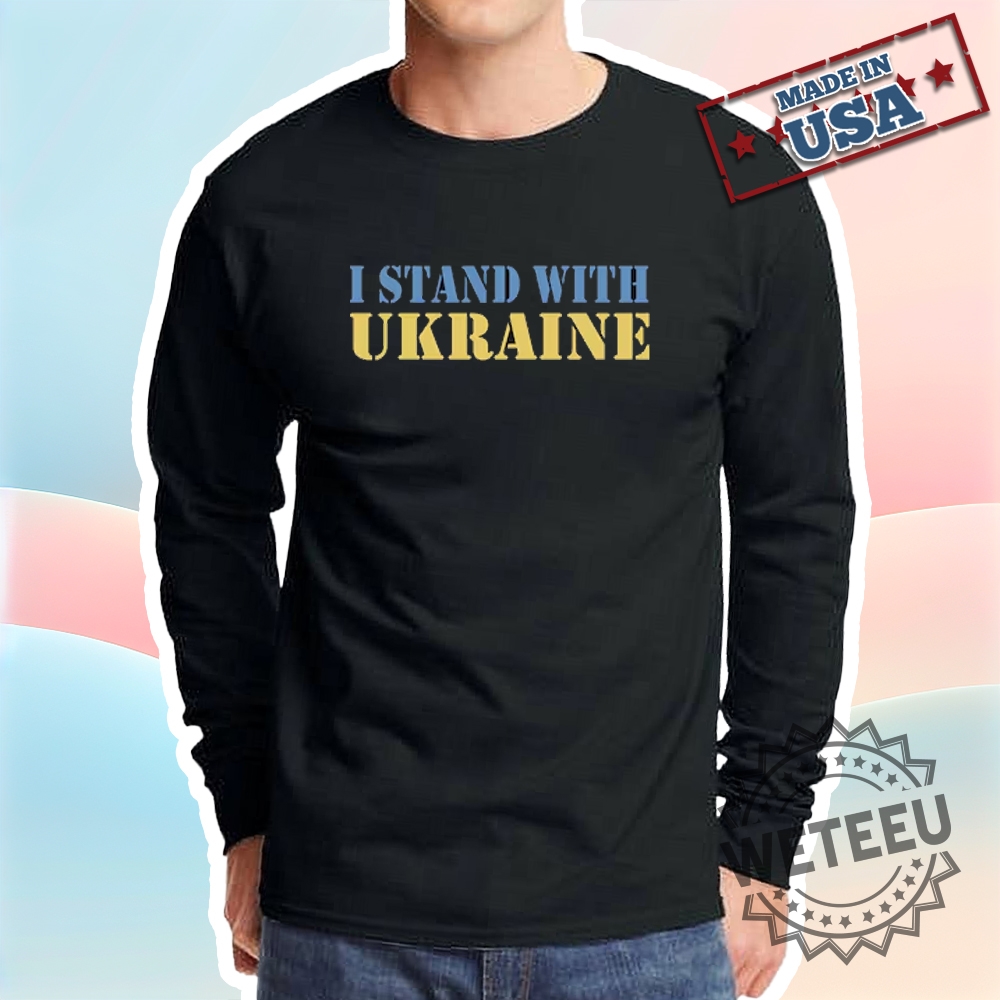 Support Ukraine I Stand With Ukraine Tshirt 5 Support Ukraine - I Stand With Ukraine T-Shirt