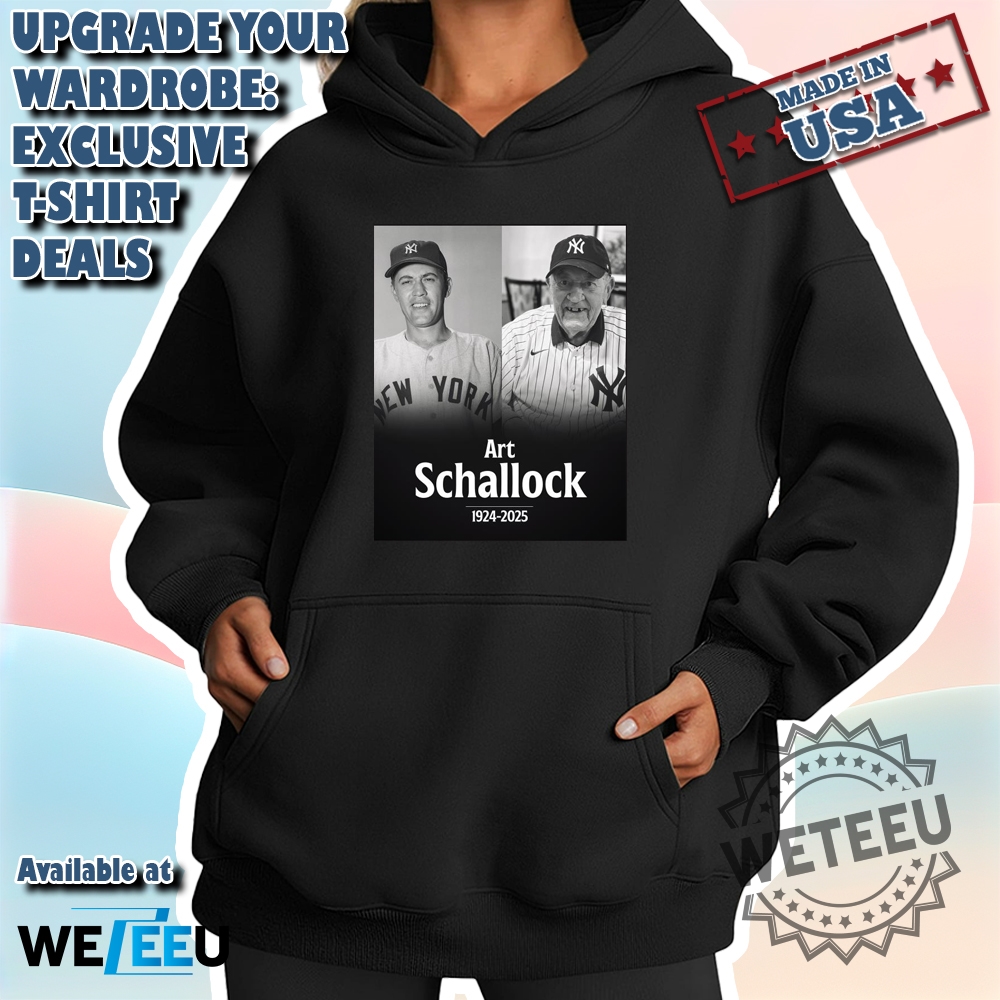 Official Mlb Rip Art Schallock 1924 2025 Mr. Schallock Pitched For The Yankees And Orioles From 195155 Tshirt 4 Official MLB RIP Art Schallock 1924 – 2025 Mr. Schallock Pitched For The Yankees And Orioles From 1951-55 T-shirt