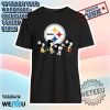 The Peanuts Snoopy And Friends Cheer For The Pittsburgh Steelers Nfl Tshirt