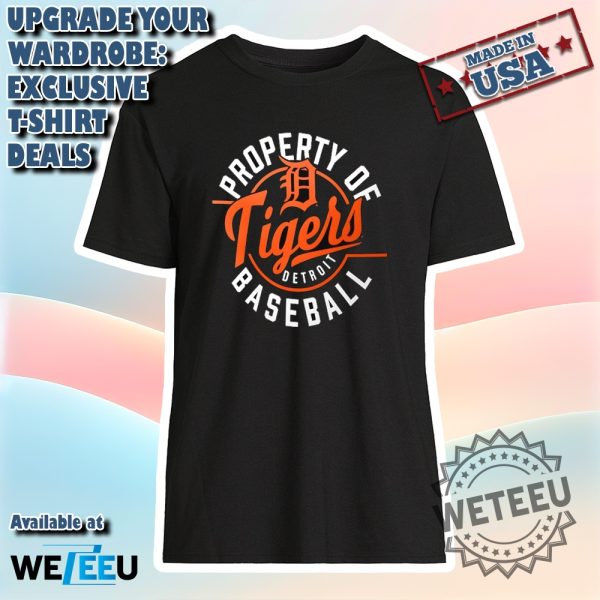 Property Of Cleveland Guardians Baseball Tshirt