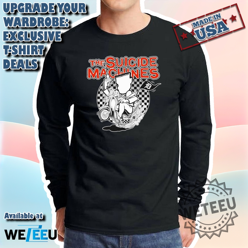 The Suicide Machines Detroit Tigers Fat Wreck Chords T-shirt 5 The Suicide Machines Detroit Tigers Fat Wreck Chords T-shirt