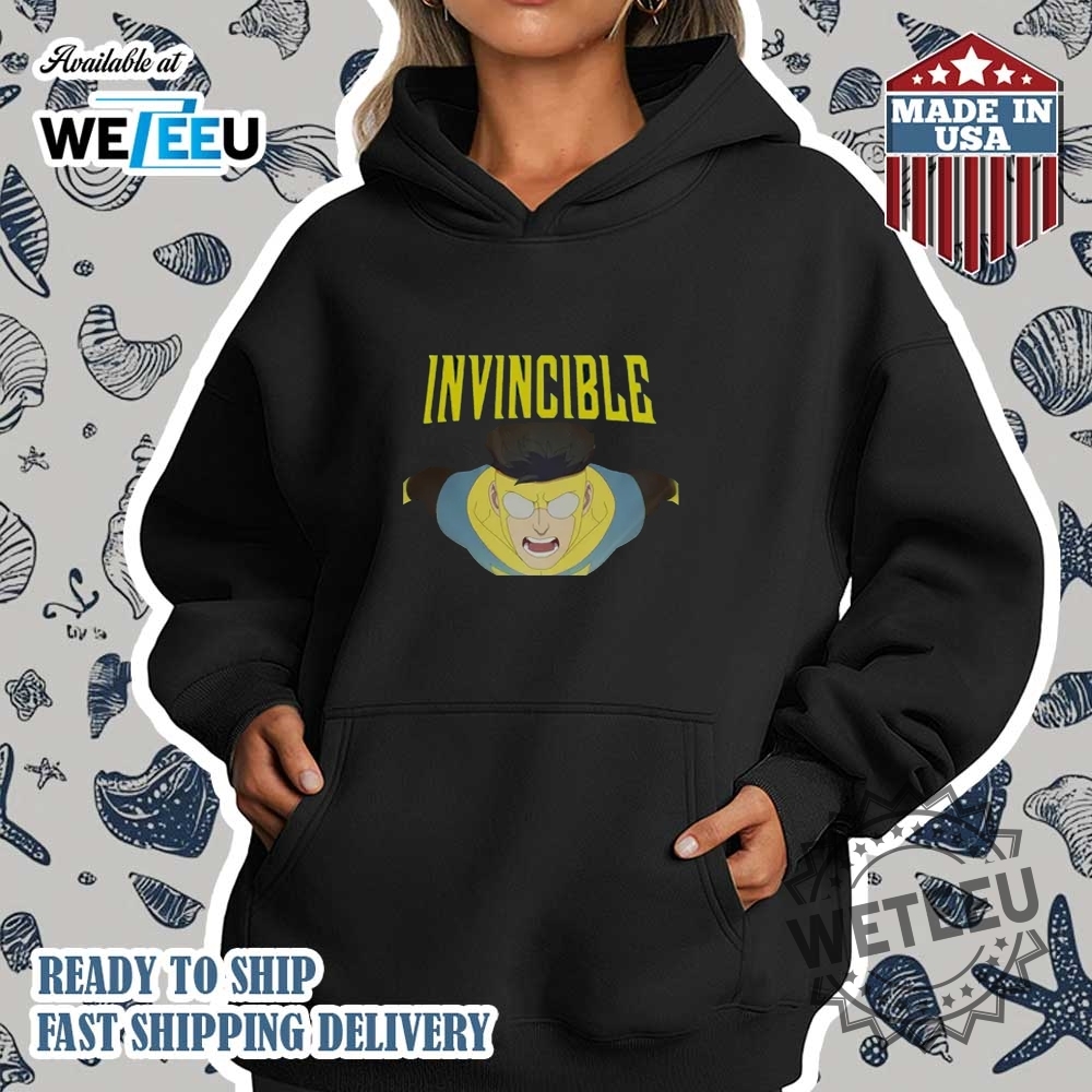 Invincible Fan Shirt Superhero Fan Shirt Invincible Fan Gift 4 İnvincible Fan Shirt, Superhero Fan Shirt, İnvincible Fan Gift