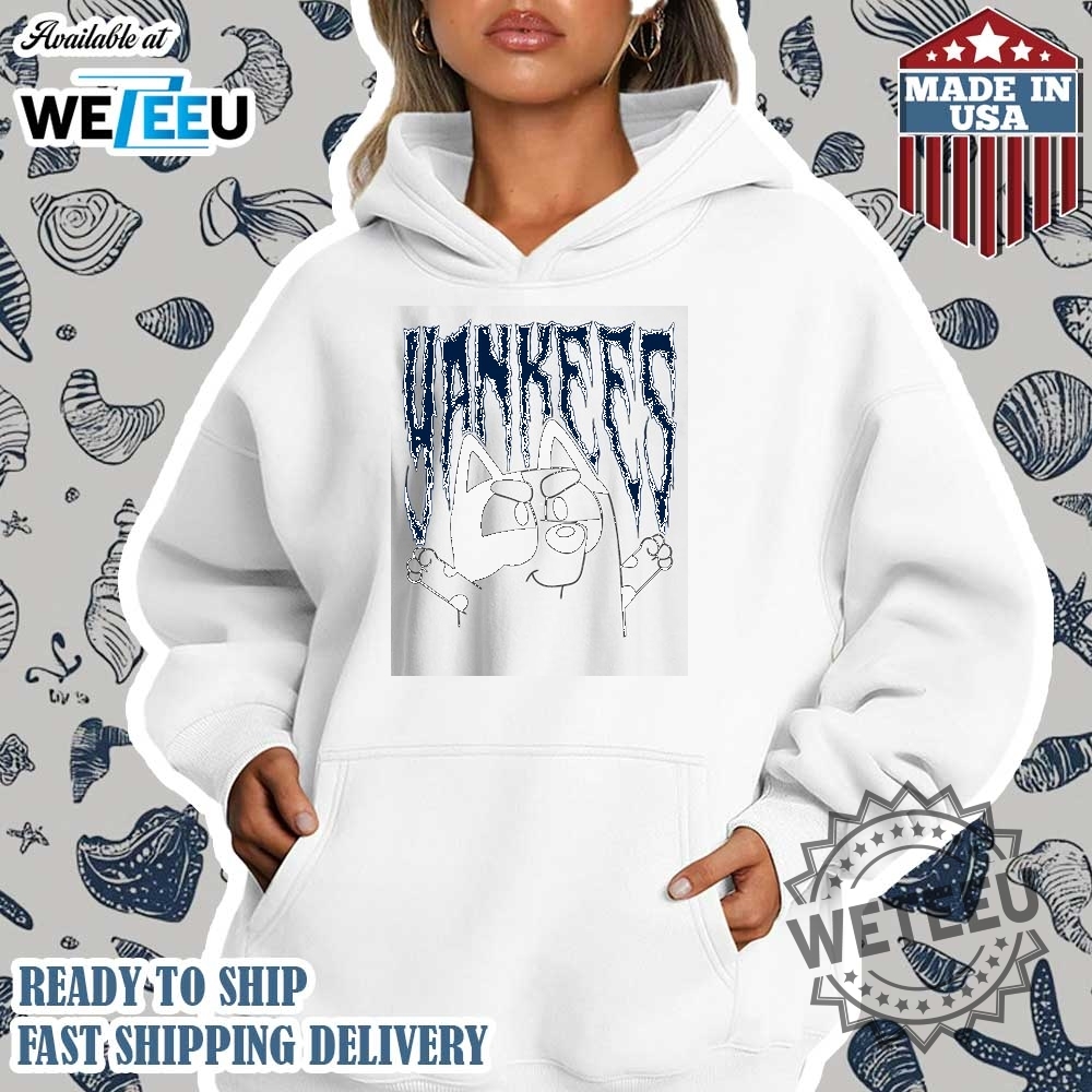 Bluey Muffin Mlb New York Yankees Vintage Shirt 4 Bluey Muffin MLB New York Yankees Vintage Shirt