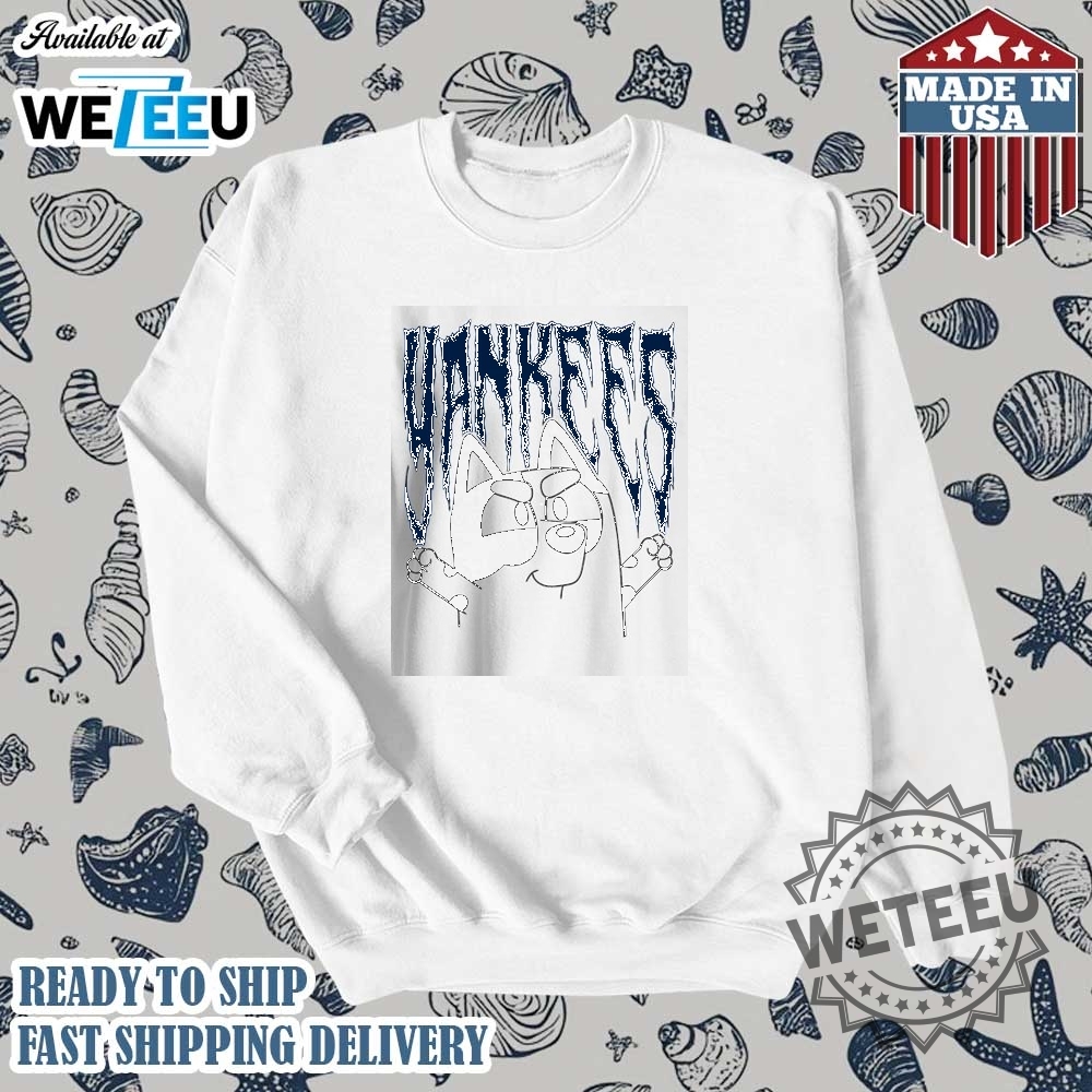Bluey Muffin Mlb New York Yankees Vintage Shirt 5 Bluey Muffin MLB New York Yankees Vintage Shirt