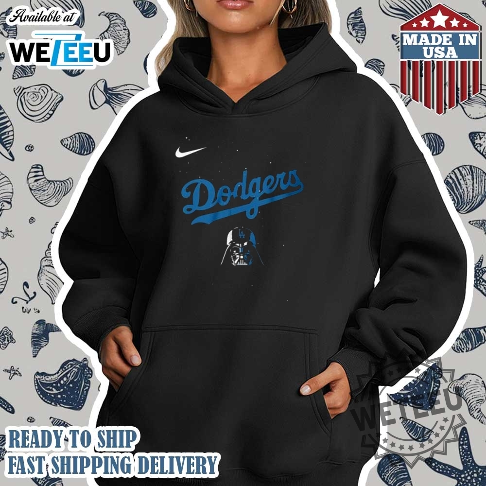 La Dodgers X Stars Wars Black Shirt 4 LA Dodgers x Stars Wars Black Shirt