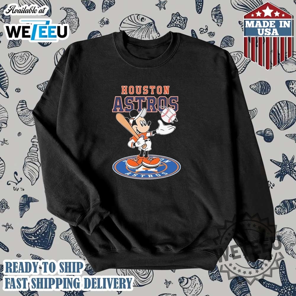 Mickey Mouse Disney X Houston Astros Tshirt 5 Mickey Mouse Disney X Houston Astros T-shirt