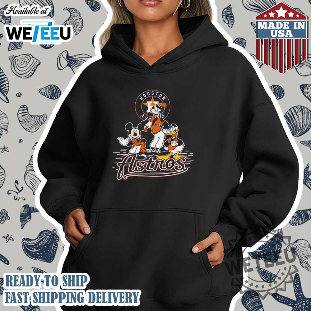 Funny Mickey Mouse Goofy And Donald Duck Houston Astros Shirt 4 Funny Mickey Mouse Goofy And Donald Duck Houston Astros Shirt