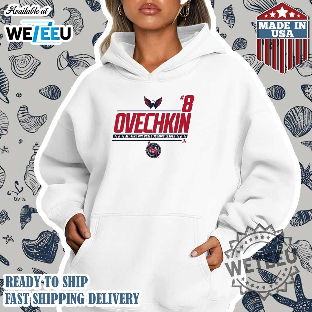 Trendy Alexander Ovechkin Washington Capitals Levelwear Youth Nhl Alltime Leading Goal Scorer Milestone Shirt 4 Trendy Alexander Ovechkin Washington Capitals Levelwear Youth NHL All-Time Leading Goal Scorer Milestone Shirt