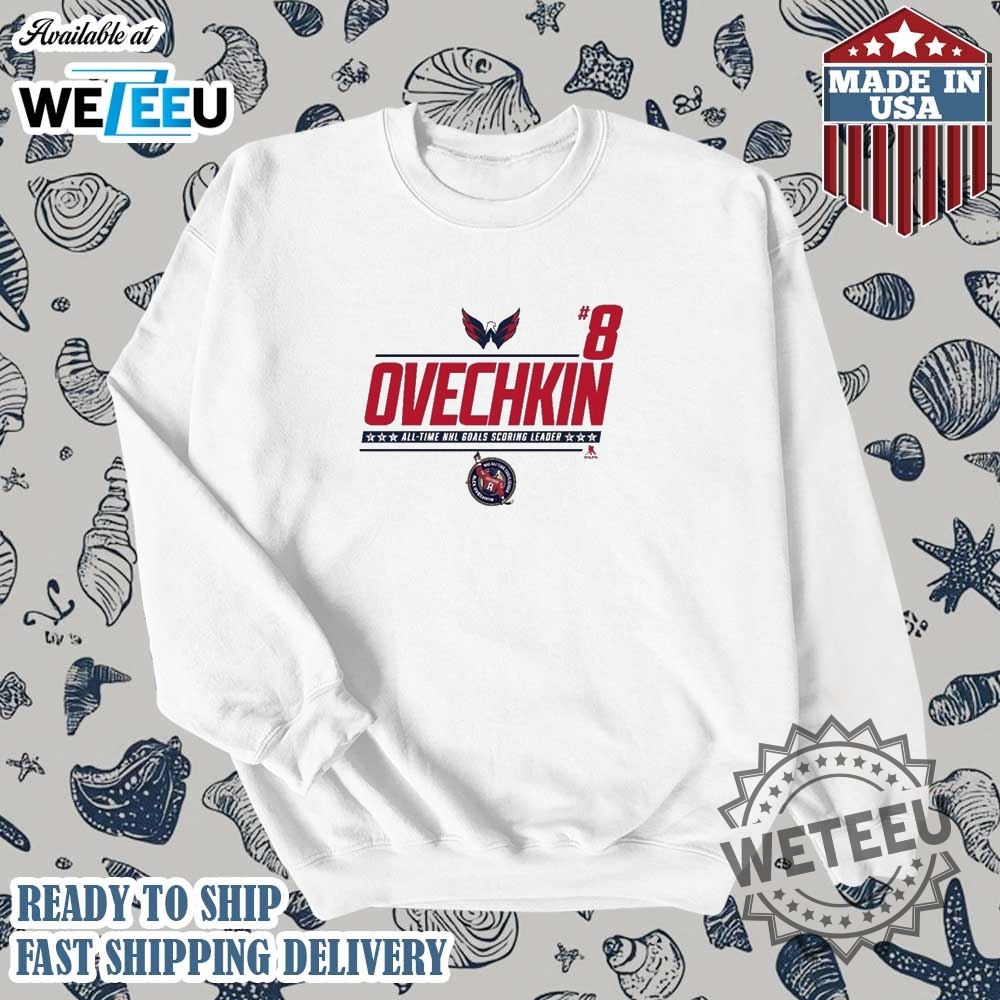 Trendy Alexander Ovechkin Washington Capitals Levelwear Youth Nhl Alltime Leading Goal Scorer Milestone Shirt 5 Trendy Alexander Ovechkin Washington Capitals Levelwear Youth NHL All-Time Leading Goal Scorer Milestone Shirt