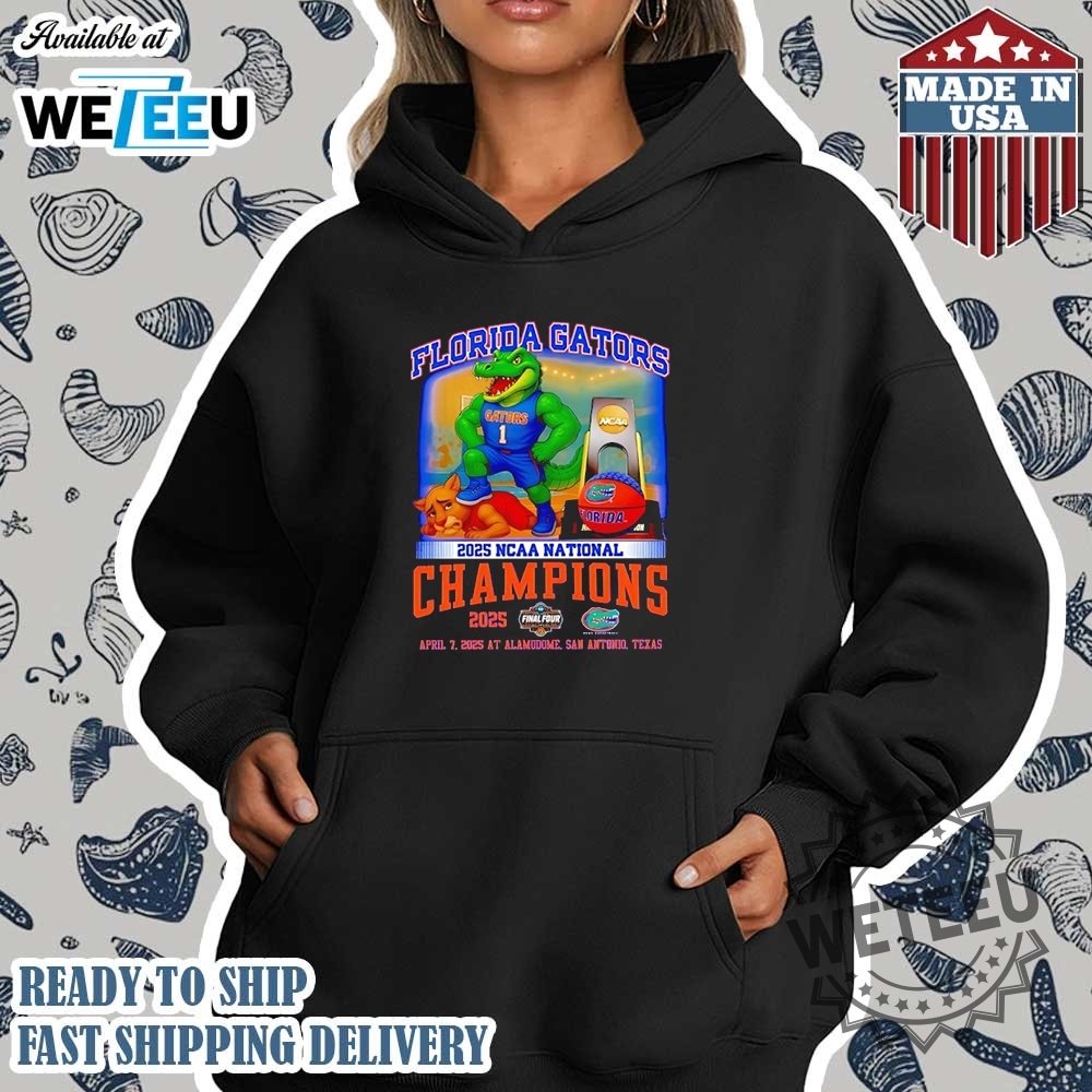Vintage Florida Gators 2025 Ncaa National Champions Mascot Shirt