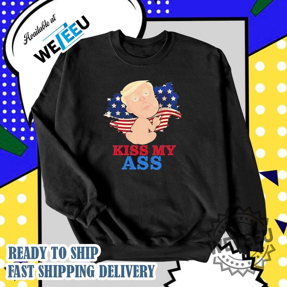 Trump Tariffs 2025 Shirt – Political “Kiss My Ass” Anti-Tariff Tee Trump Tariffs 2025 Shirt – Political “Kiss My Ass” Anti-Tariff Tee