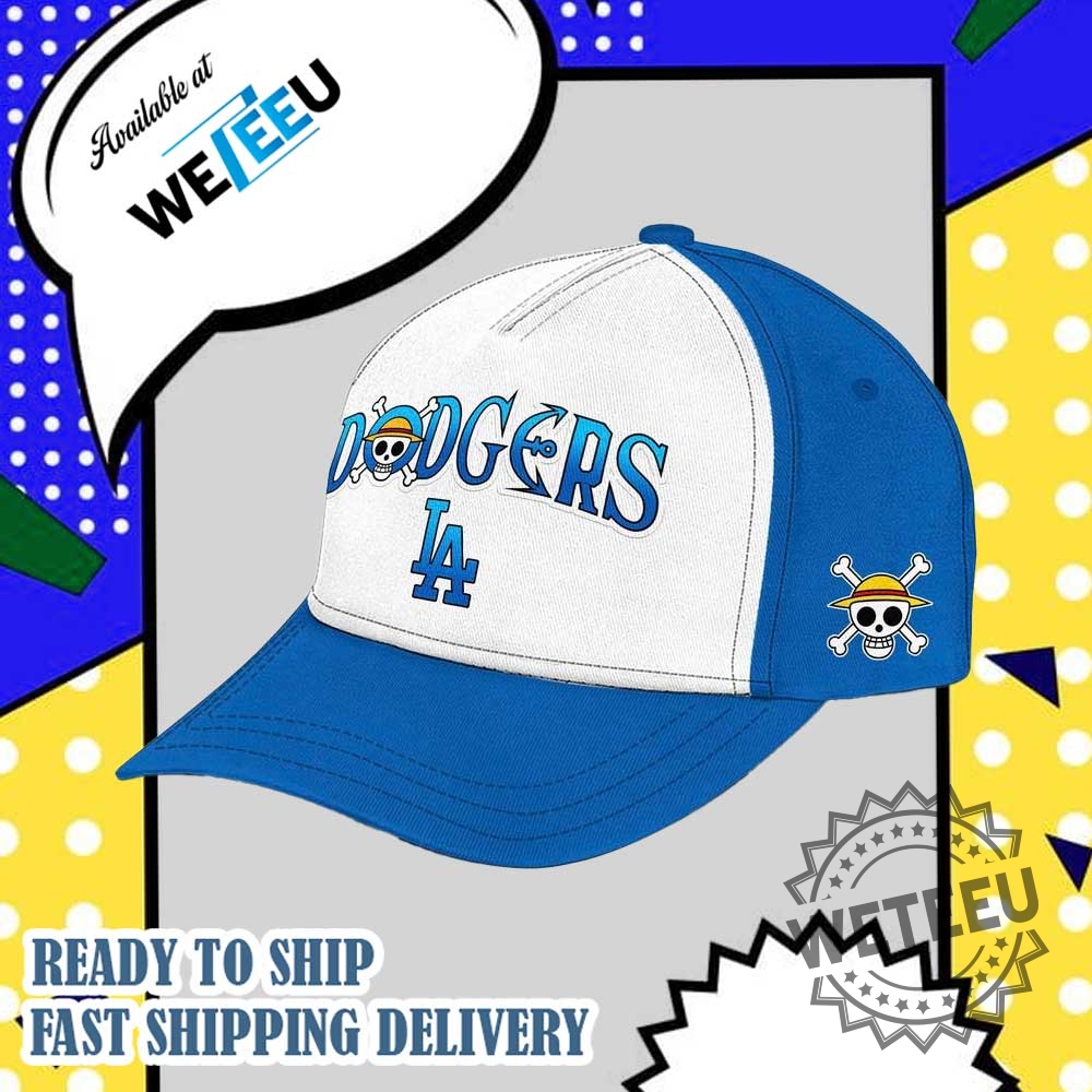 One Piece Night Game Los Angeles Dodgers Hat Limited Edition Fan Cap