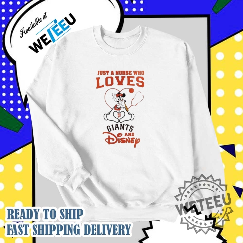 San Francisco Giants Mickey Mouse Just A Nurse Who Loves Disney Baseball 2025 Shirt Mlb Fan Tee 6 San Francisco Giants Mickey Mouse Just a Nurse Who Loves Disney Baseball 2025 Shirt – MLB Fan Tee