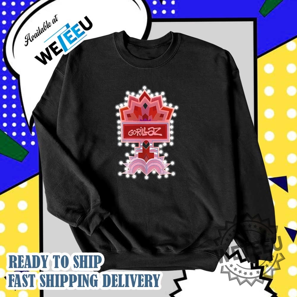 Gorillaz Phantom Shirt Music Band Inspired Tshirt 5 Gorillaz Phantom Shirt - Music Band Inspired T-shirt