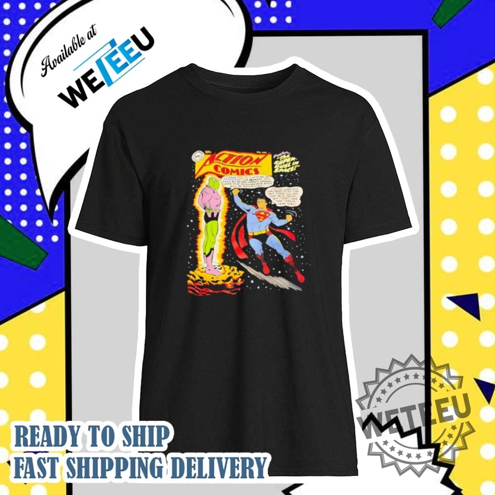 Superman X Brainiac Action Comics Tshirts