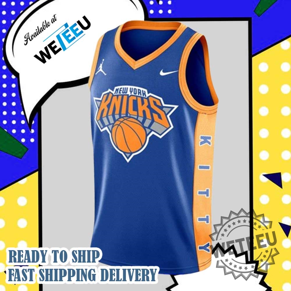 Cute Hello Kitty X New York Knicks Basketball Jersey 4 Cute Hello Kitty x New York Knicks Basketball Jersey