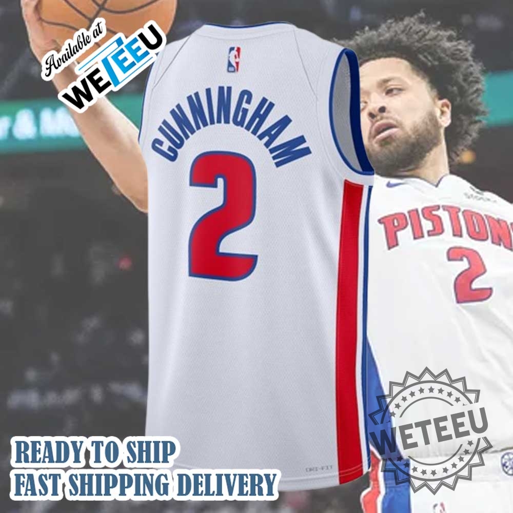 Unisex Nike Cade Cunningham White Detroit Pistons Swingman Jersey 5 Unisex Nike Cade Cunningham White Detroit Pistons Swingman Jersey