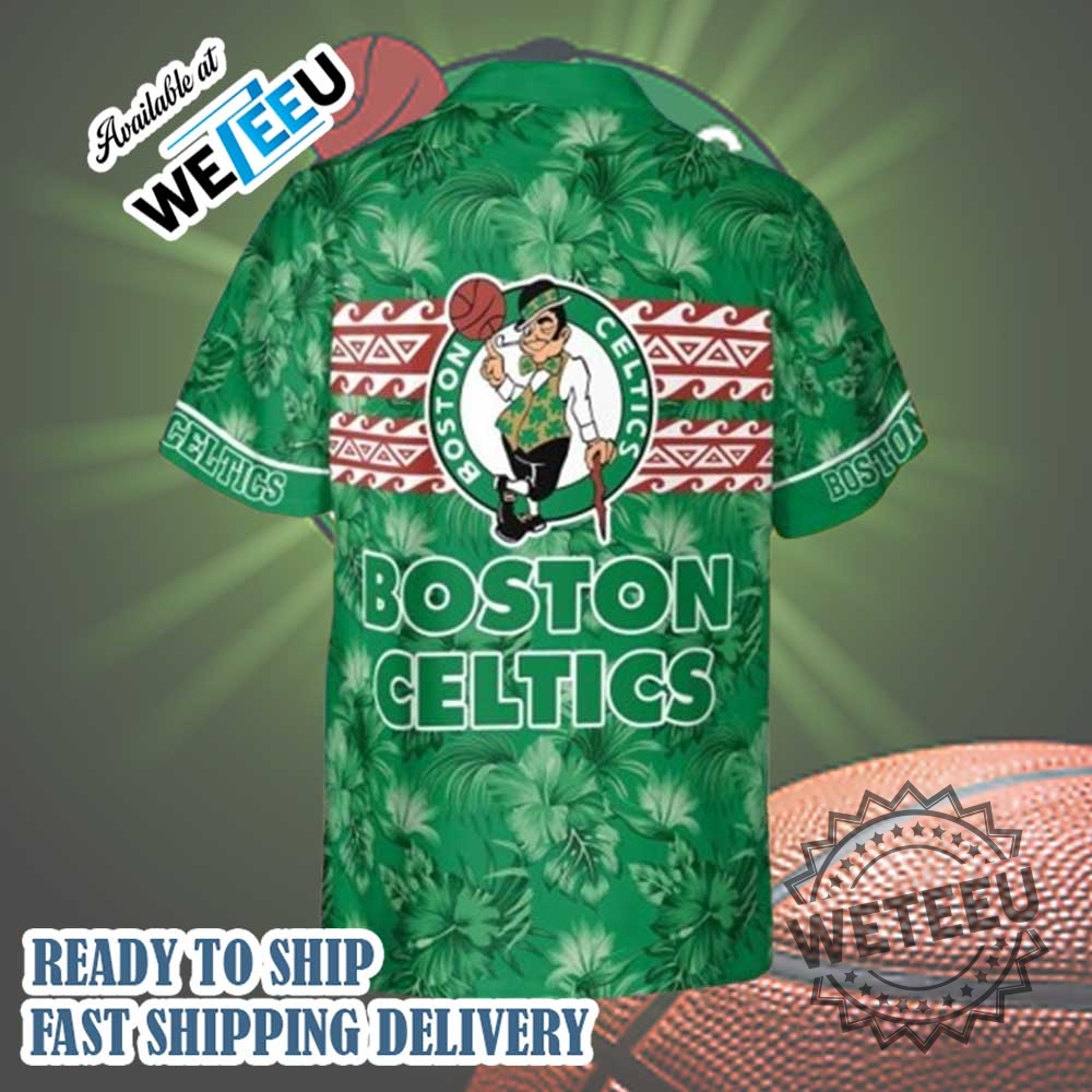 Boston Celtics National Basketball Association 2023 Hibiscus Pattern Aop Hawaiian Shirt 5 Boston Celtics National Basketball Association 2023 Hibiscus Pattern AOP Hawaiian Shirt