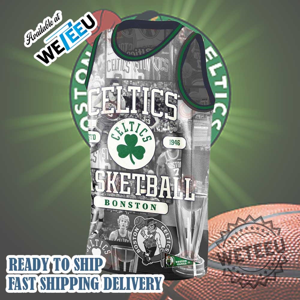 Boston Celtics Legendary Team Limited Edition Basketball Jersey 4 Boston Celtics Legendary Team Limited Edition Basketball Jersey