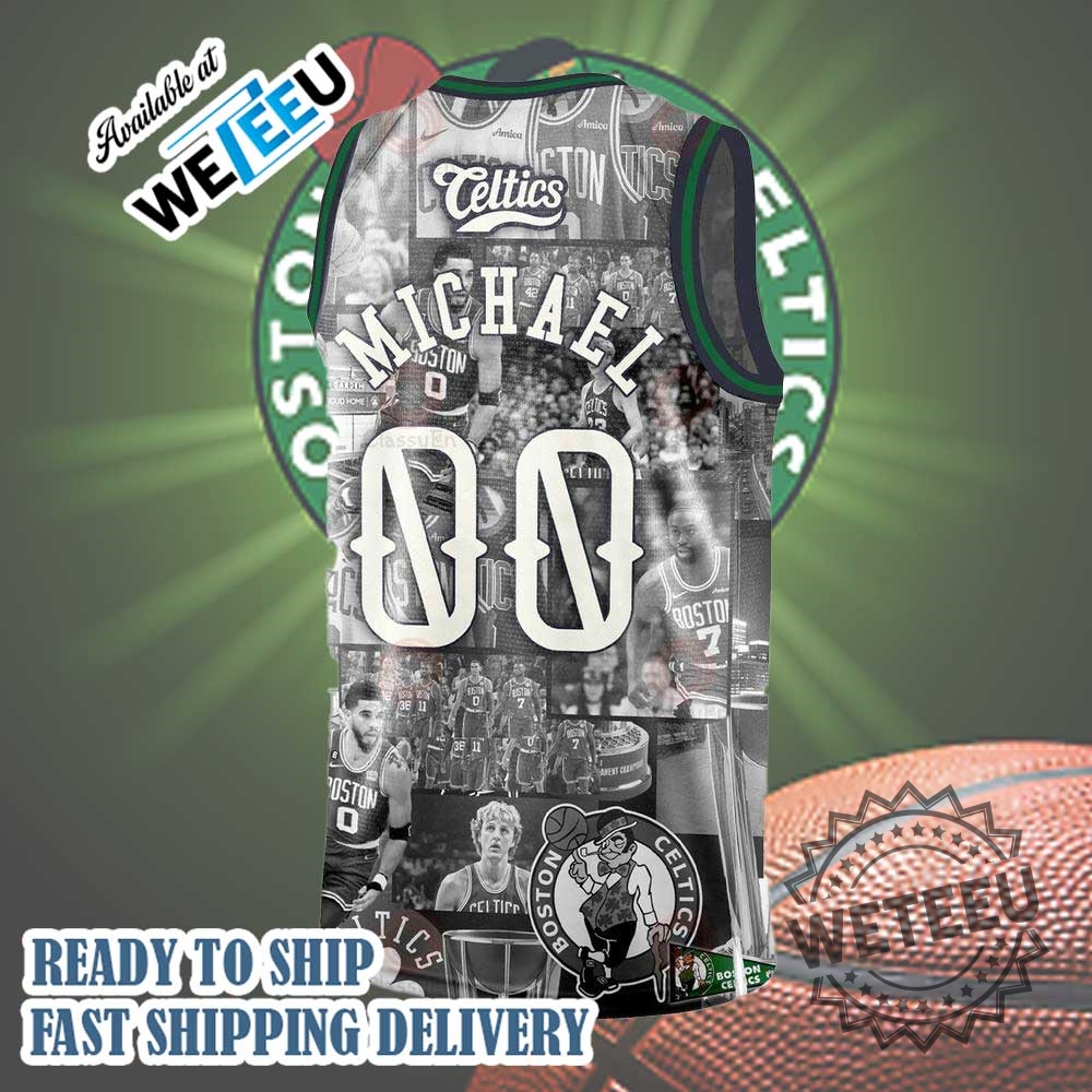 Boston Celtics Legendary Team Limited Edition Basketball Jersey 5 Boston Celtics Legendary Team Limited Edition Basketball Jersey