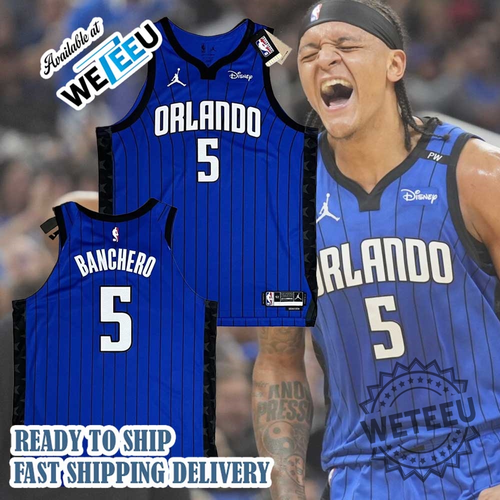 Unisex Jordan Brand Paolo Banchero Blue Orlando Magic Swingman Jersey