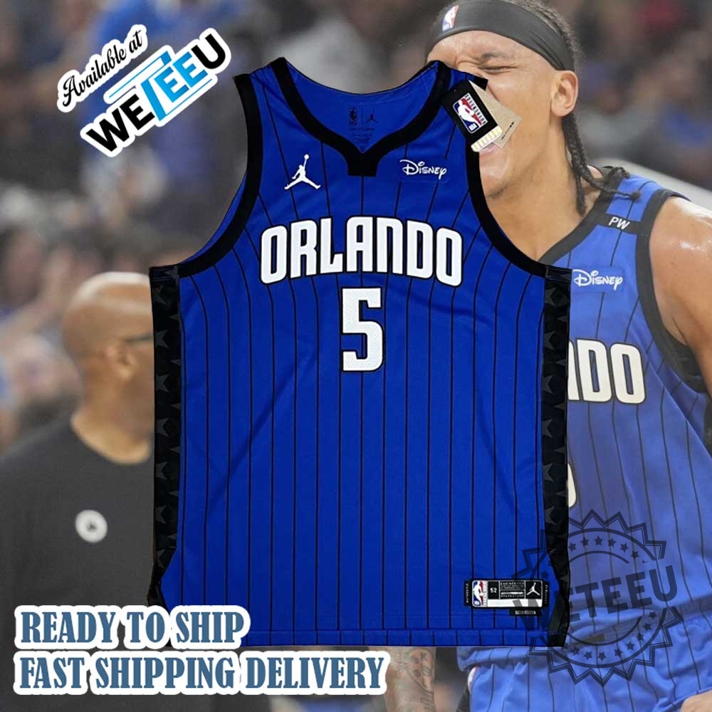 Unisex Jordan Brand Paolo Banchero Blue Orlando Magic Swingman Jersey 4 Unisex Jordan Brand Paolo Banchero Blue Orlando Magic Swingman Jersey