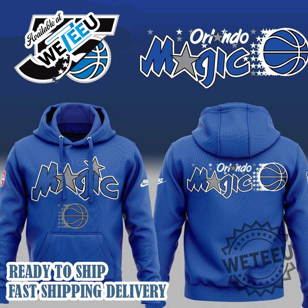 Orlando Magic Blue 35Th Anniversary Limited Edition Hoodie