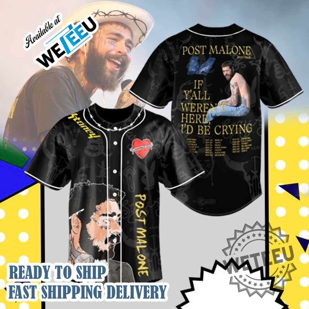 Post-Malone-If-Yall-Werent-Here-Id-Be-Crying-Black-Baseball-Jersey-Tour-Fan-Edition-Shirt-weteeu_1