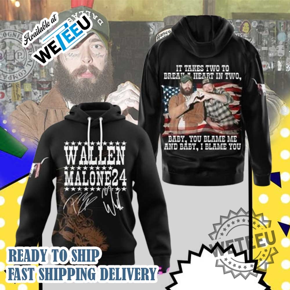 Post Malone X Morgan Wallen I Had Some Help Hoodie