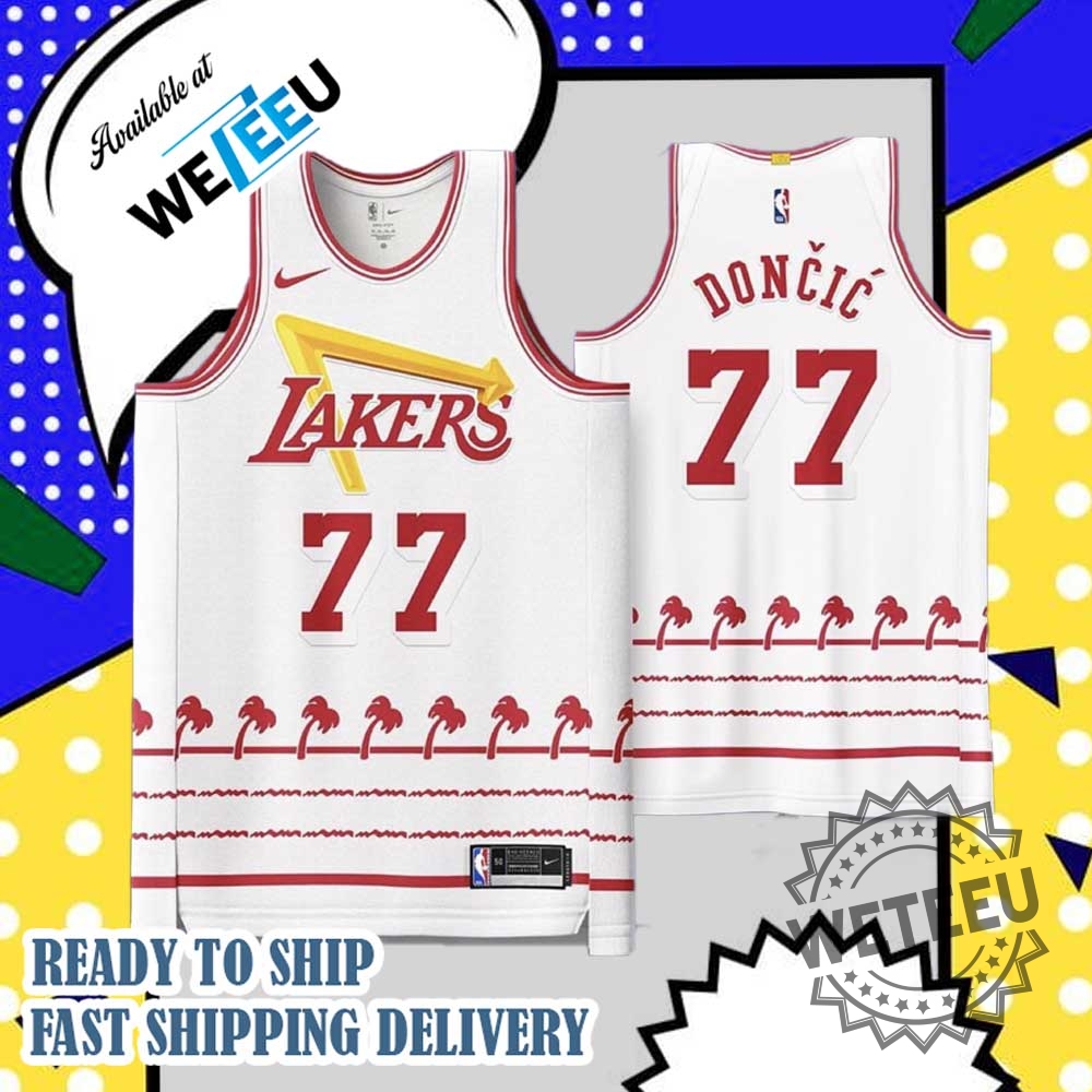 Los Angeles Lakers City Edition X Innout Burger Special Basketball Jersey Limited Release 3 Los Angeles Lakers City Edition x In-N-Out Burger Special Basketball Jersey - Limited Release