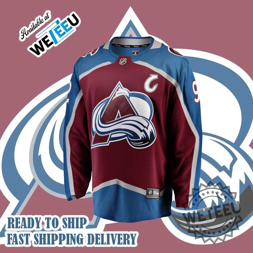 Colorado Avalanche Gabriel Landeskog Fanatics Burgundy Captain Patch Home Breakaway Jersey Nhl Team Jersey 4 Colorado Avalanche Gabriel Landeskog Fanatics Burgundy Captain Patch Home Breakaway Jersey – NHL Team Jersey