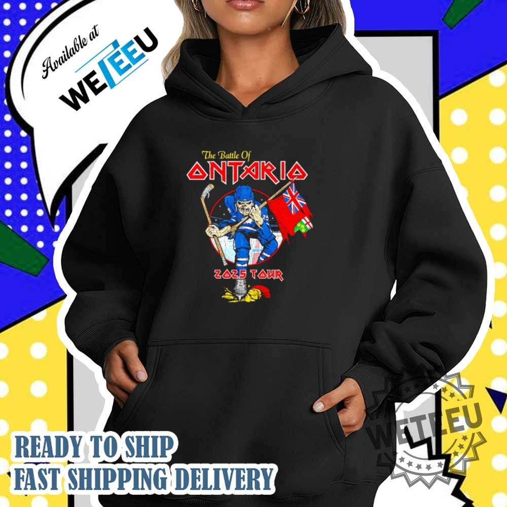 The Battle Of Ontario 2025 Tour Skeleton Player Shirt 4 The Battle of Ontario 2025 Tour skeleton player shirt