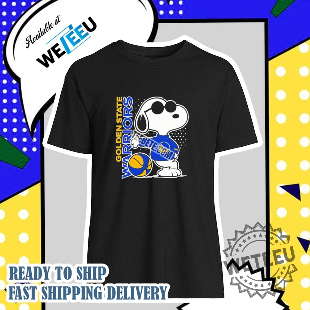Golden State Warriors Vs Snoopy Funny Basketball Shirt