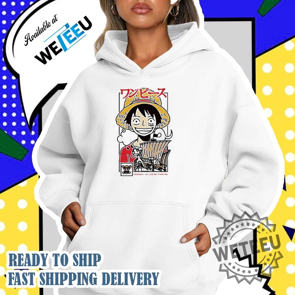 Monkey D. Luffy Pirate Shirt One Piece Anime Fans Tee 5 Monkey D. Luffy Pirate Shirt – One Piece Anime Fans Tee