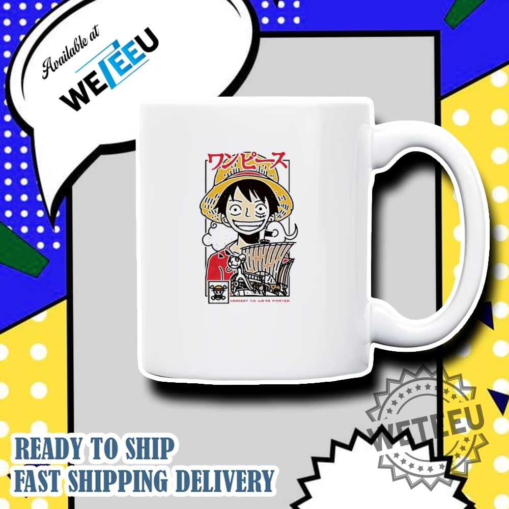 Monkey D. Luffy Pirate Shirt One Piece Anime Fans Tee 7 Monkey D. Luffy Pirate Shirt – One Piece Anime Fans Tee