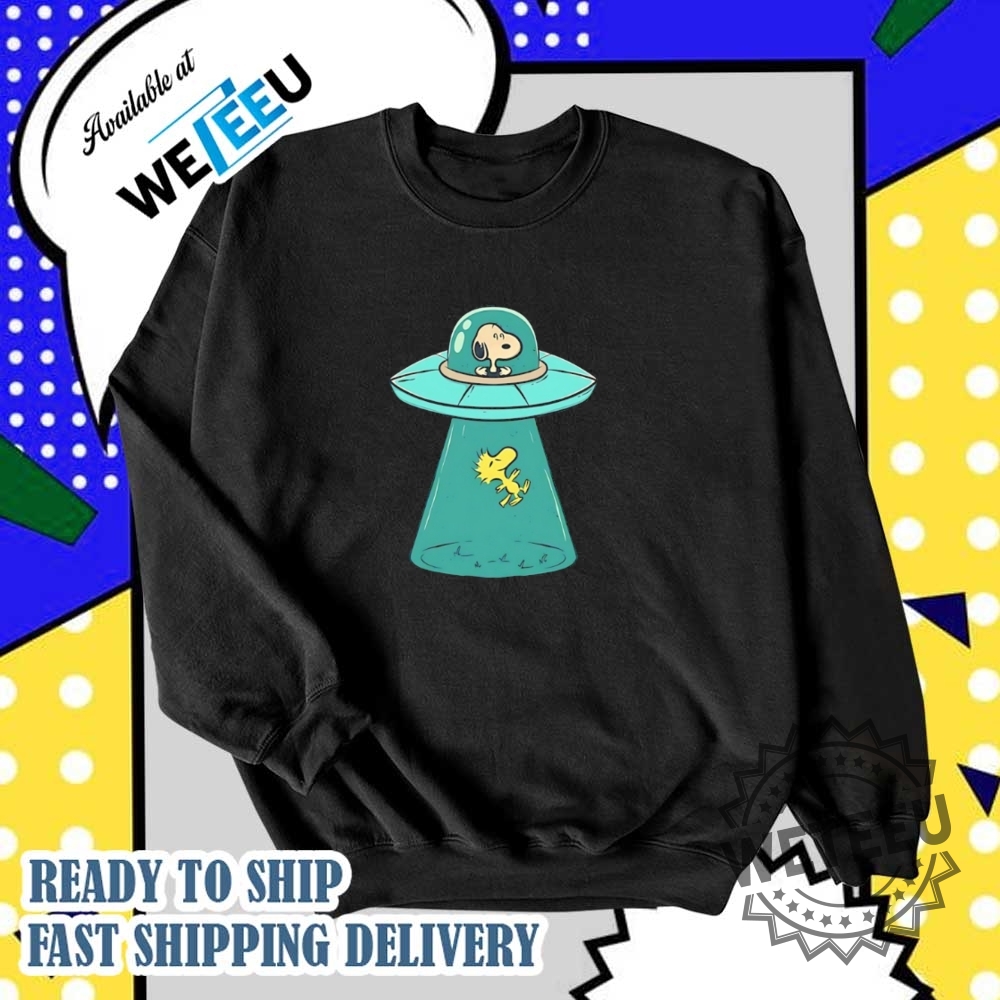 Alien Snoopy Shirt Cute Cartoon Alien Design Tee 6 Alien Snoopy Shirt – Cute Cartoon Alien Design Tee