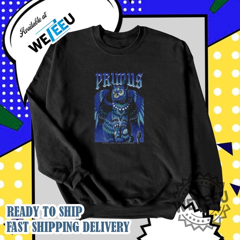 Primus The Orion Amphitheater Huntsville Al May 4 2025 Tour Tshirt Concert Fan Tee 6 Primus The Orion Amphitheater, Huntsville, AL May 4 2025 Tour T-Shirt – Concert Fan Tee