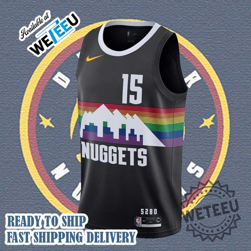 Nikola Jokic Denver Nuggets Nike 201920 Swingman Jersey Black City Edition 6 Nikola Jokic Denver Nuggets Nike 2019/20 Swingman Jersey Black City Edition