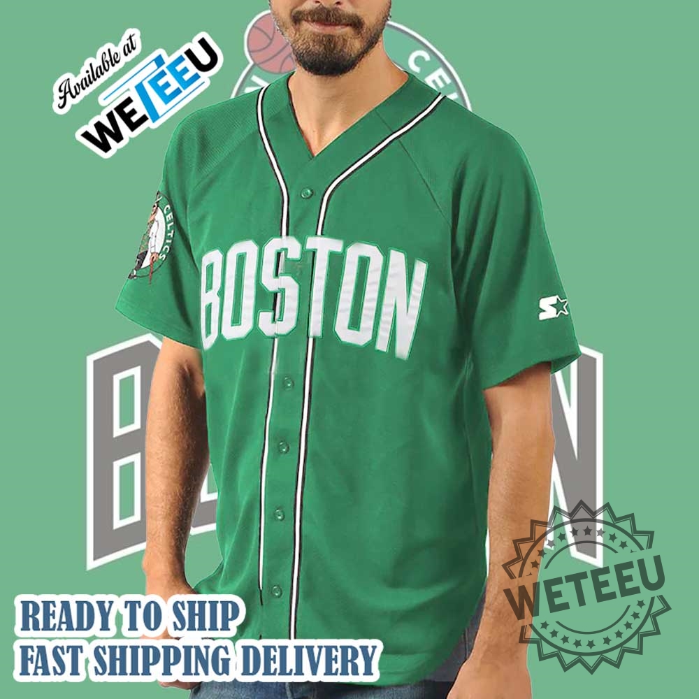 Boston Celtics Starter Legacy Baseball Jersey