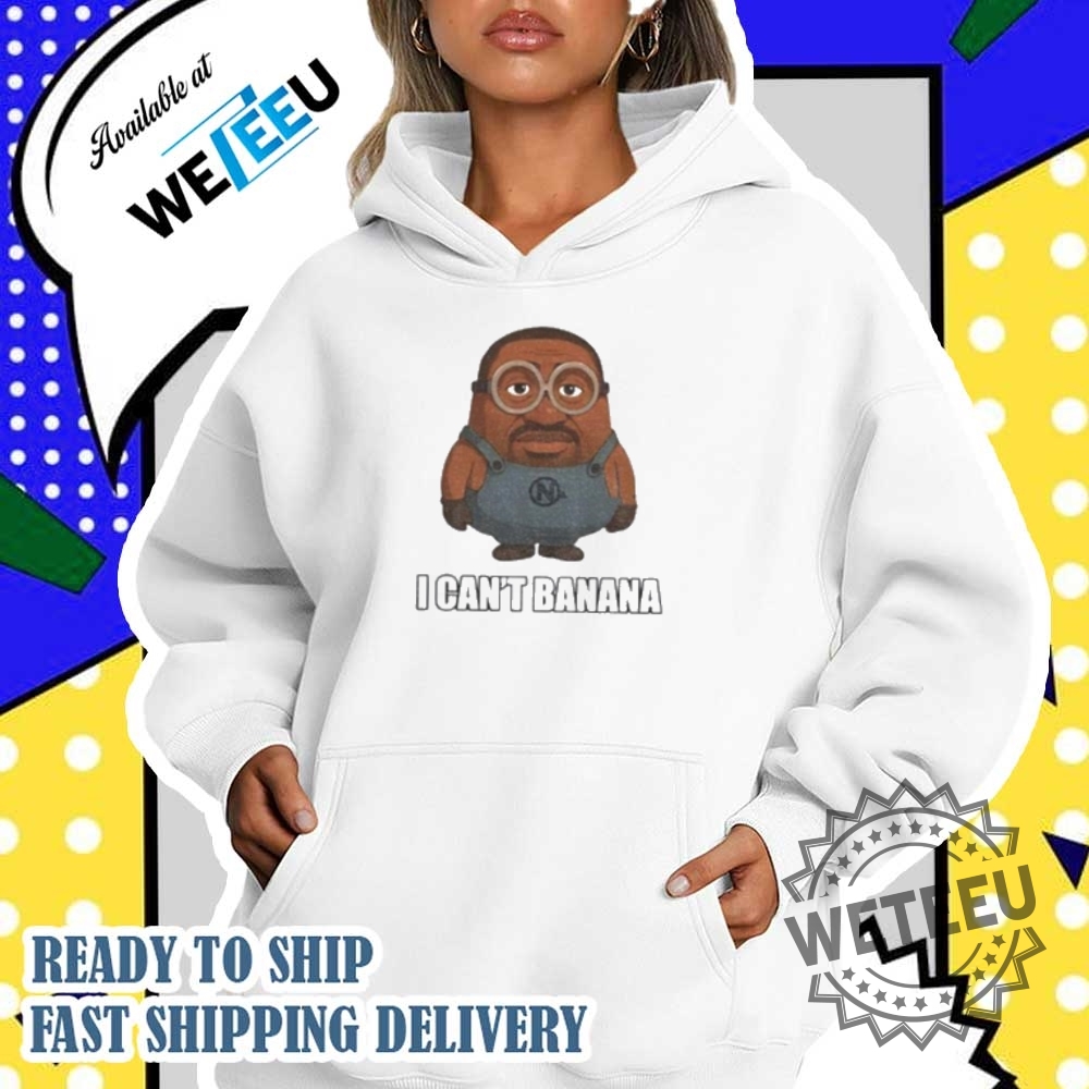 I Cant Banana George Floyd Black Minion Shirt Bold Graphic Tee 5 I Can’t Banana George Floyd Black Minion Shirt – Bold Graphic Tee