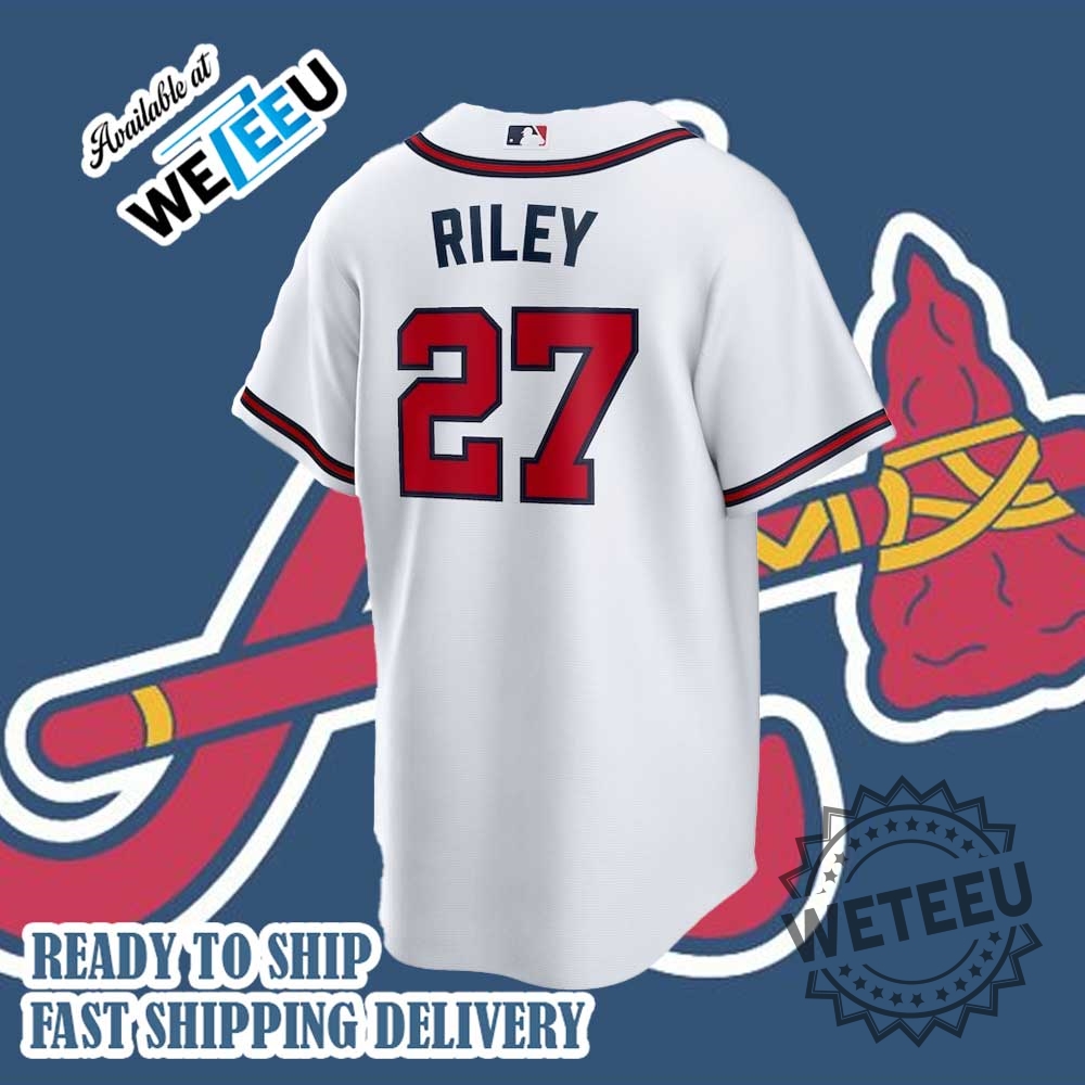 Austin Riley Atlanta Braves Nike Home Player White Jersey 5 Austin Riley Atlanta Braves Nike Home Player White Jersey