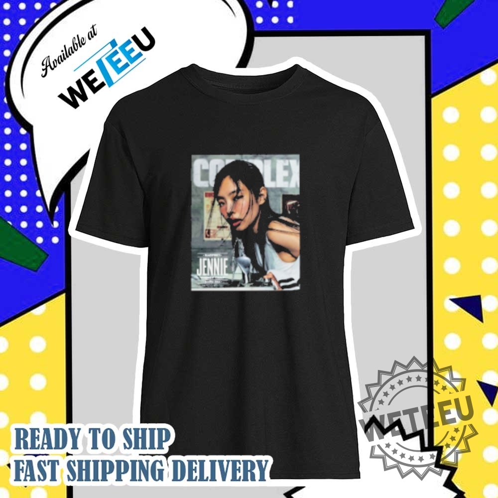 Jennie Blackpink For Complex Cover March 2025 Thirst Trap Shirt