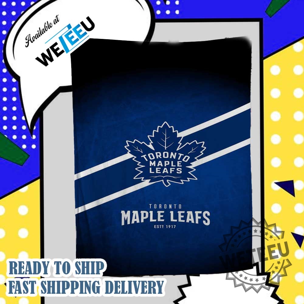 Toronto Maple Leafs Est 1917 Blanket 3 Toronto Maple Leafs EST 1917 BLanket