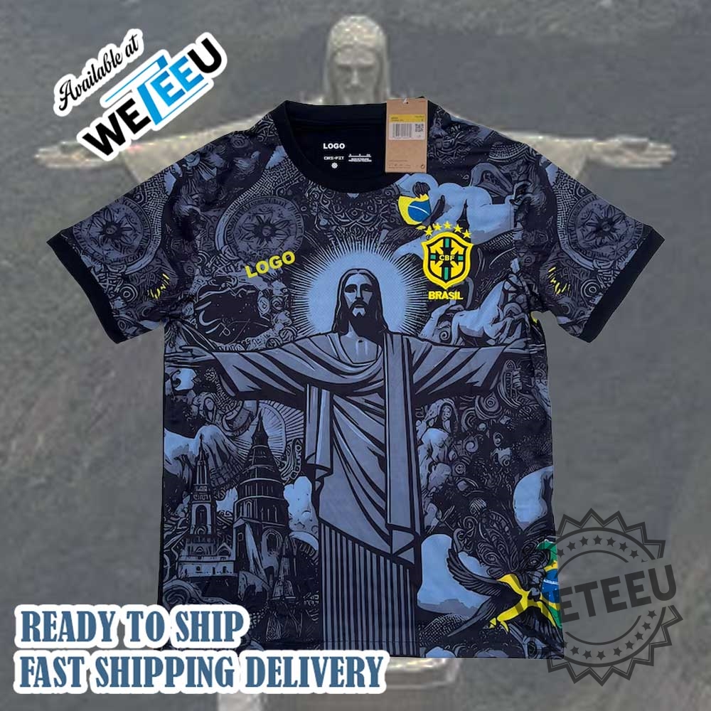 Brazil Jesus Black Jersey Brazil Concept Football Shirt Limited Edition 2025 5 Brazil Jesus Black Jersey - Brazil Concept Football Shirt Limited Edition 2025