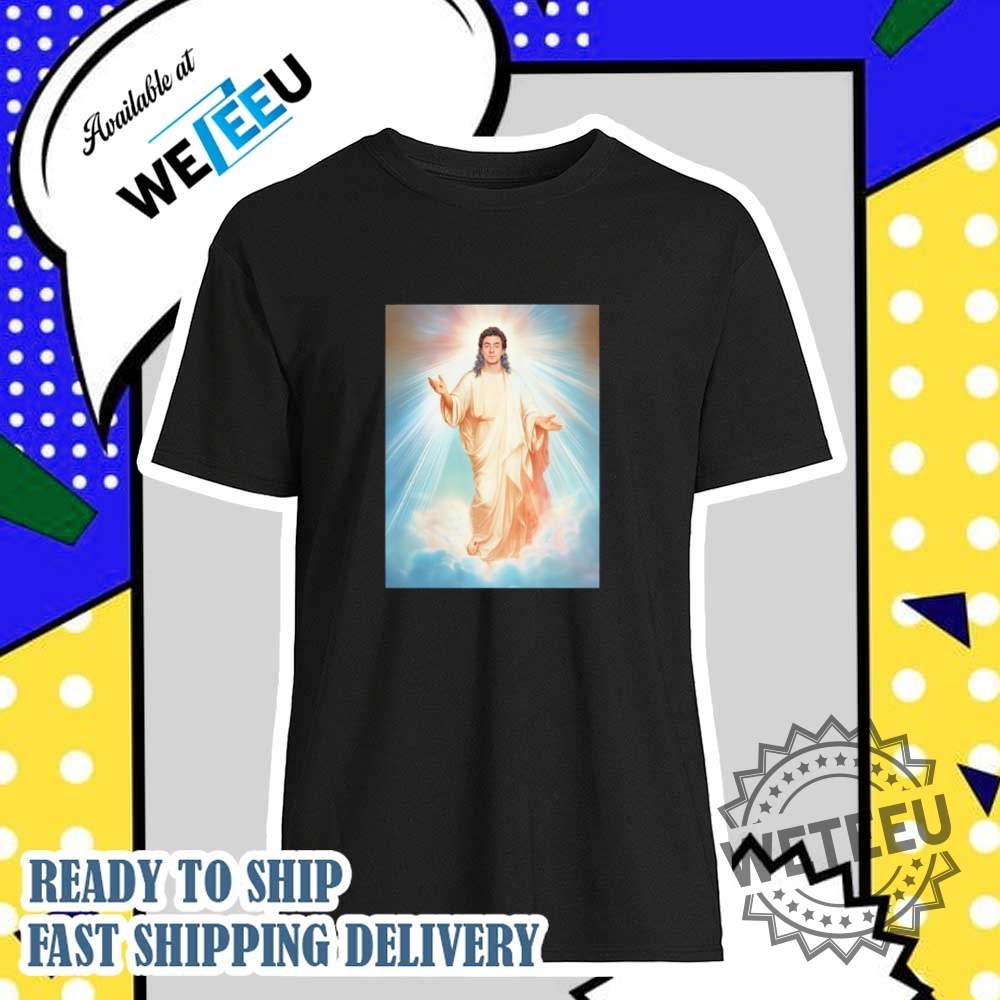 Luijesus Luigi Mangione Tshirt  Meme Mashup Religion Humor Tee