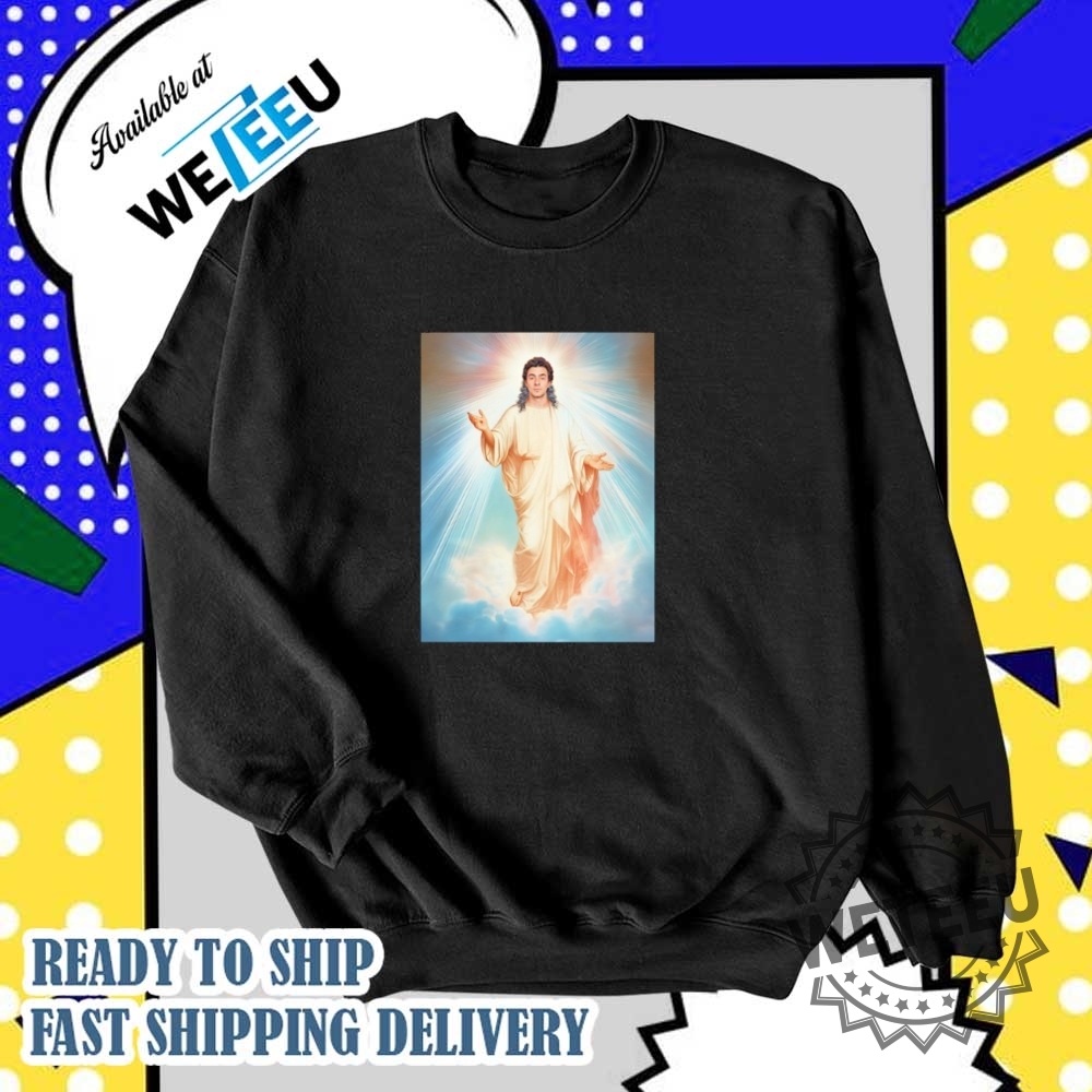 Luijesus Luigi Mangione Tshirt Meme Mashup Religion Humor Tee 6 Luijesus Luigi Mangione T-Shirt – Meme Mashup Religion Humor Tee