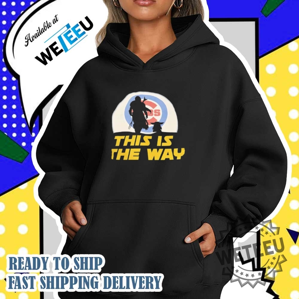 Chicago Cubs X Star Wars Shirt This Is The Way Baseball Crossover Tee 5 Chicago Cubs x Star Wars Shirt – This Is The Way Baseball Crossover Tee